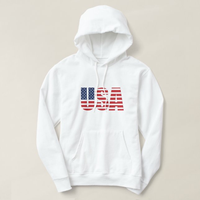 Moletom Mens USA Hoodie (Frente do Design)