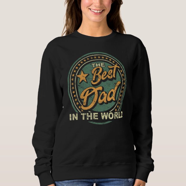 Moletom Mens Vater Bester Papa Der Welt Padre Coole (Frente)