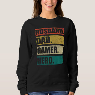 Moletom Mens Video Game Vintage Marido Pai Gamer Padre