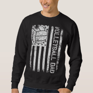 Moletom Mens Vintage Estilo Americano Bandeira Pai Fa