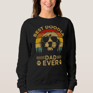 Moletom Mens Vintage Goldendoodle Cachorro Engraçado Melho