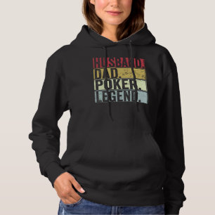 Moletom Mens Vintage Husband Pai Poker Legenda Para Fath