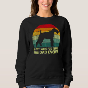 Moletom Mens Vintage Melhor Pai Fox Terrier Com Fio