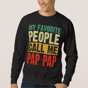 Moletom Mens Vintage My Favorite Pessoas Me Chame Pap Pap