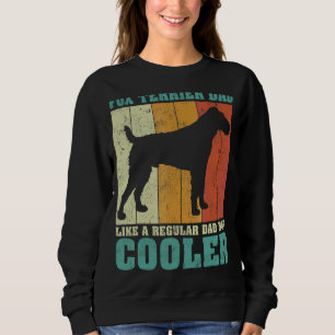 Moletom Mens Vintage Retro Fox Terrier Pai Como Um Normal