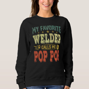 Moletom Mens Vintage Retro My Favorite Welder Me Chama Pop