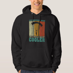 Moletom Mens Vintage Retro Skydiving Pai Como Um Da Regula