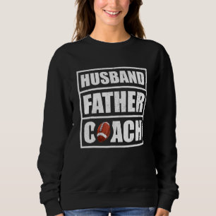 Moletom Mens Vintage Style Husband Padre Rugby Coach Fath