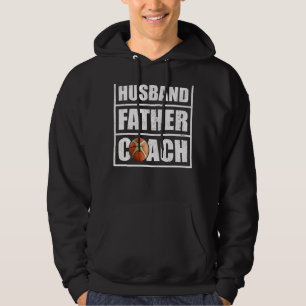 Moletom Mens Vintage Style Marido Padre Netball Coach Fa