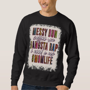Moletom Mensageiro do Café Corra Gangsta Rap Mãe Mães
