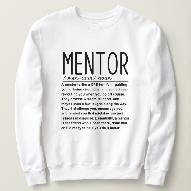 Moletom Mentor (Frente do Design)