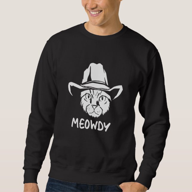 Moletom Meowdy Exas Cat Meme (Frente)