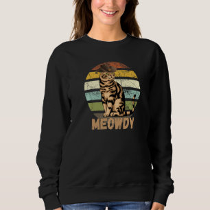 Moletom Meowdy Mashup Entre Meow e Howdy Meme de Gato