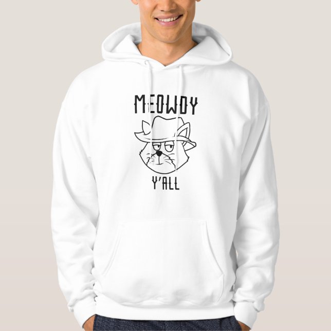 Moletom Meowdy Y'all (Frente)
