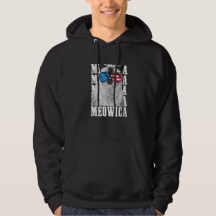 Moletom Meowica Cat Eagle American Símbolo Usa Patriótico