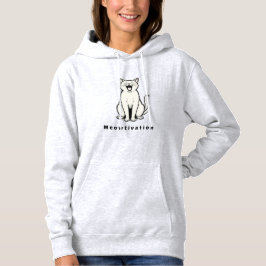Moletom Meowtivação – Design Minimalista Divertido de Piad