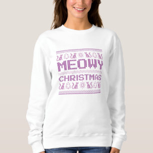 Moletom Meowy Christmas