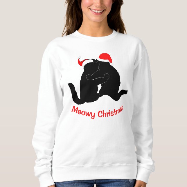 Moletom Meowy Christmas (Frente)