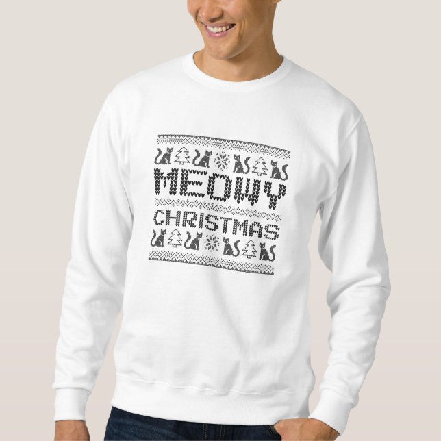 Moletom Meowy Christmas (Frente)