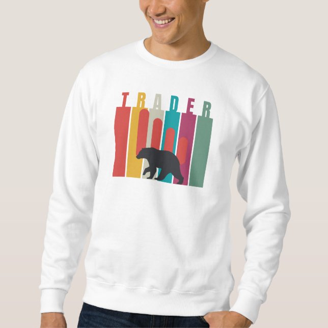 Moletom Mercado baixista | Trader | Design simples (Frente)