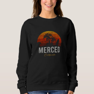 Moletom Merced California Retro Surfer Vintage Beach