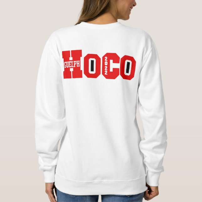 Moletom Merch Guelph Hoco 2022  (Verso)