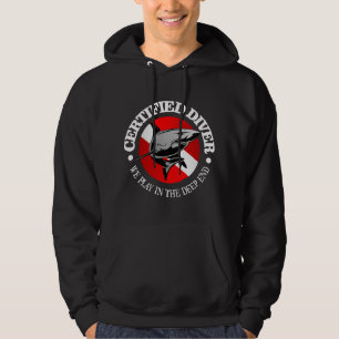 Moletom Mergulhador certificado (tubarão)