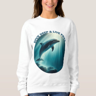 Moletom Mergulhe Dolphin Livre Ao Vivo