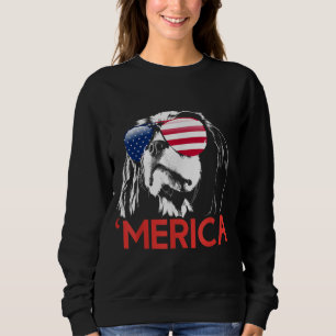 Moletom Merica Cavalier King Charles Spaniel Bandeira Amer