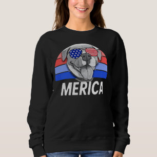 Moletom Merica Pit Bull America Pitbull Dog Men Mulheres E