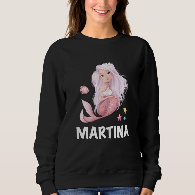 Moletom Mermaid Girl Letting Martina (Frente)