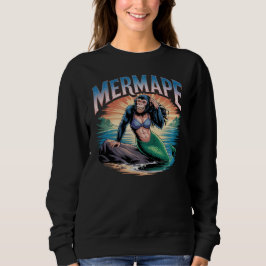 Moletom Mermape Illustration Combo Creature Funny