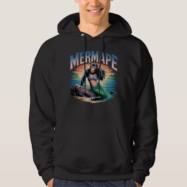 Moletom Mermape Illustration Combo Creature Funny (Frente)