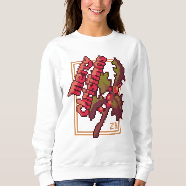 Moletom Merry Chrisrmas Holidays Pixel Art T-Shirt (Frente)