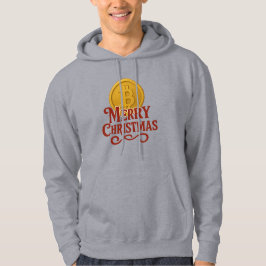 Moletom Merry Christmas Bitcoin Hoodie