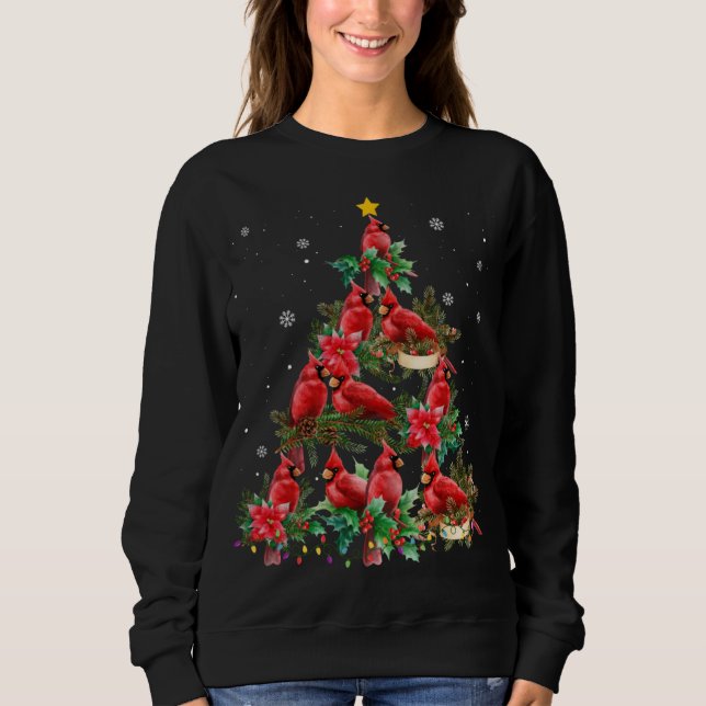 Moletom Merry Christmas Cutest Cardinal Bird Lovers Xmas L (Frente)