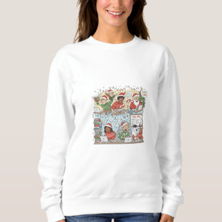 Moletom Merry Christmas Festive Gathering Sweatshirt - Div