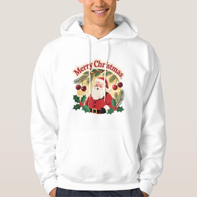 Moletom Merry Christmas Holiday Design (Frente)