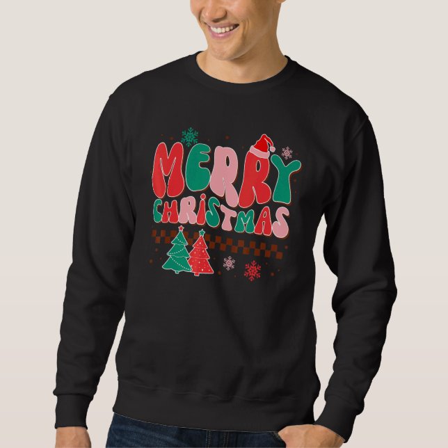 Moletom Merry Christmas Matching Family Christmas 2022 For (Frente)
