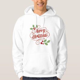 Moletom Merry Christmas Typografia T-Shirt