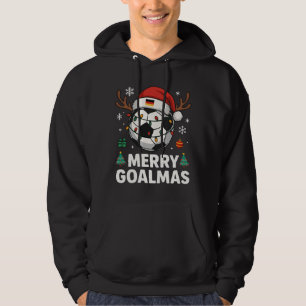 Moletom Merry Goalmas - Futebol de Natal Engraçado