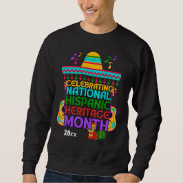 MOLETOM MÊS DA HERANÇA HISPÂNICA COLORIDO