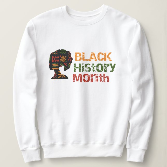 Moletom Mês da história negra (Frente do Design)