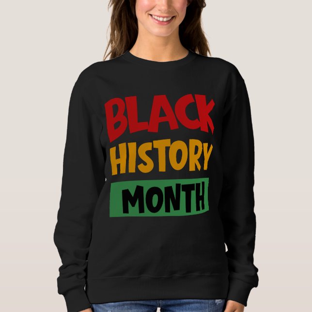 Moletom Mês da História Negra (Frente)