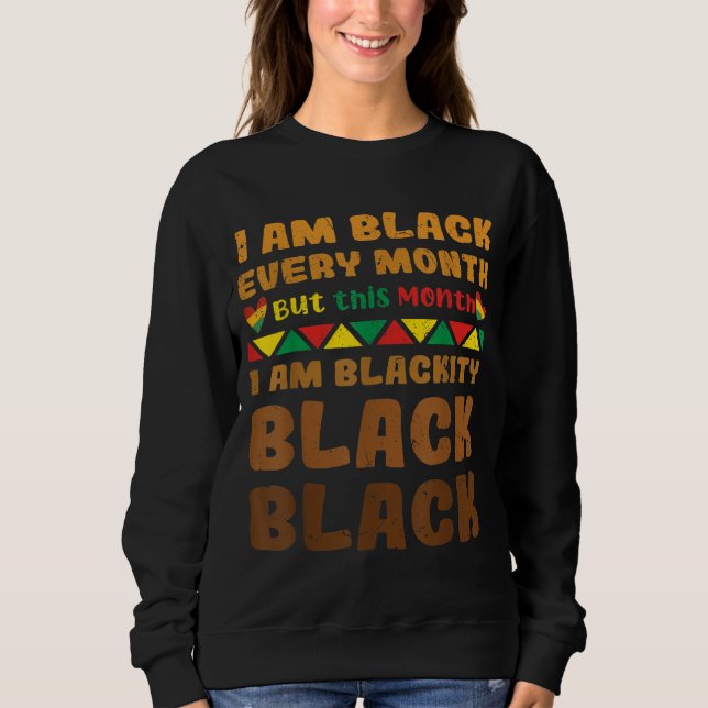 Moletom Mês da História Negra (Frente)