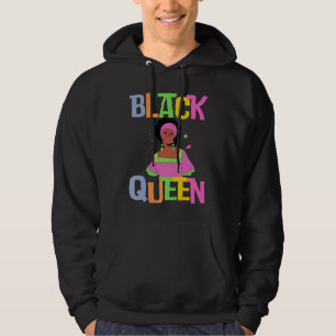 Moletom Mês da História Negra Rainha Melanina Irmã Garota 