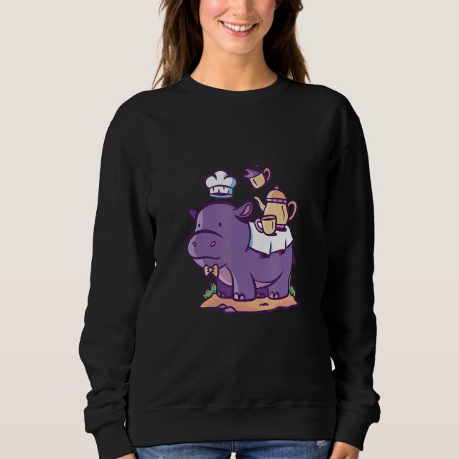 Moletom Mesa Animal Hippo (Frente)