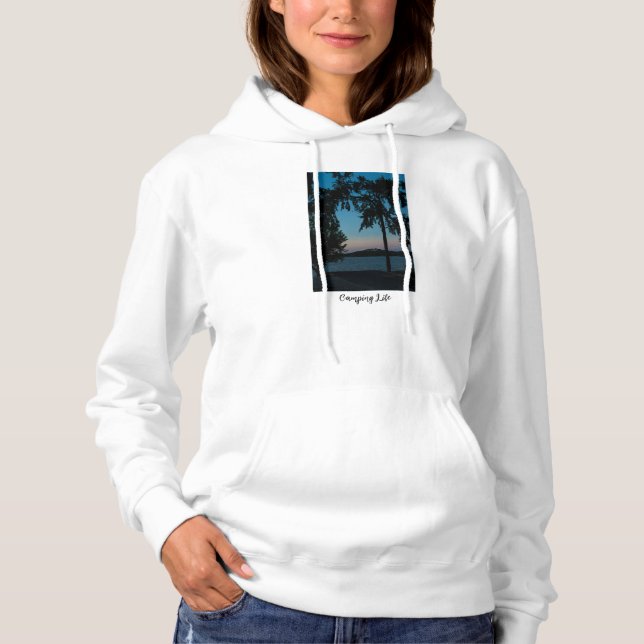Moletom Mesa Rock Dusk acampando Hoodie (Frente)