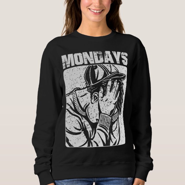 Moletom Meses Chupam O Amor No Fim De Semana Sarcástico Eu (Frente)