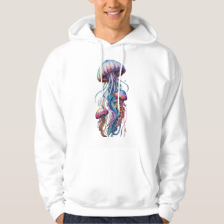 Moletom Mesmerizing Jellyfish Glow – Marine Life Art T-Shi